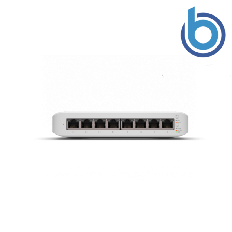 UniFi交換器 Switch Lite 8 PoE 輕巧型交換器(兩年保固)：圖片 2